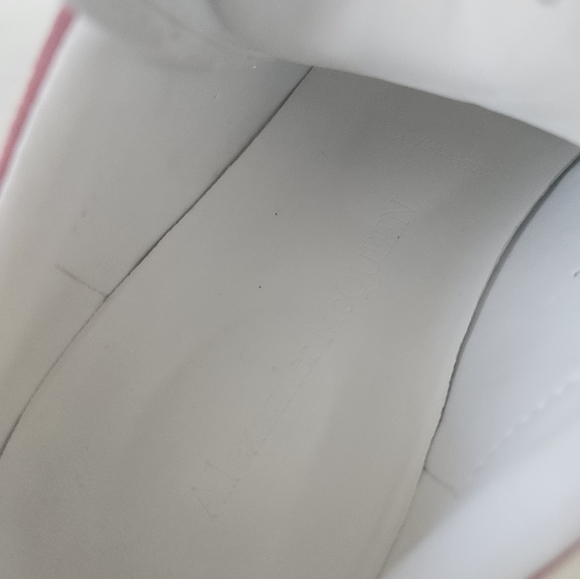 Alexander McQueen Oversized Sneakers Red/White - Picture 9 of 15